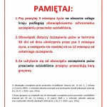 Powiększ zdjęcie Informacja o szczepieniu psów